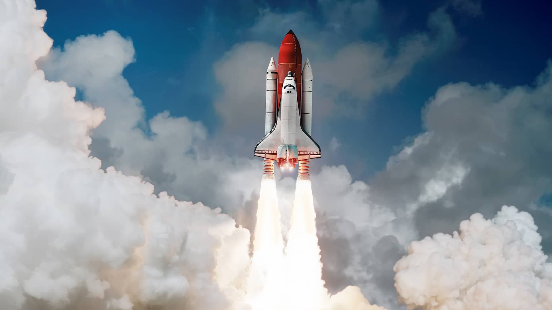 Rocket Launch Background